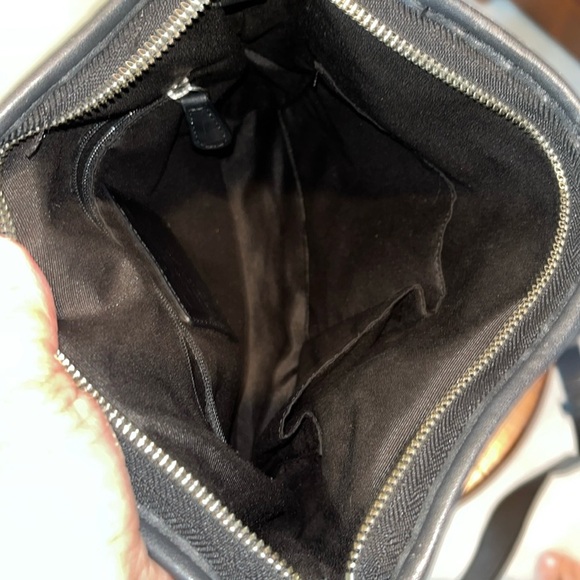 Coach Optic crossbody/shoulder bag like new black signature Fabric/leather - Picture 3 of 16